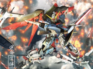 Akatsuki Gundam Seed Destiny by Sandrum